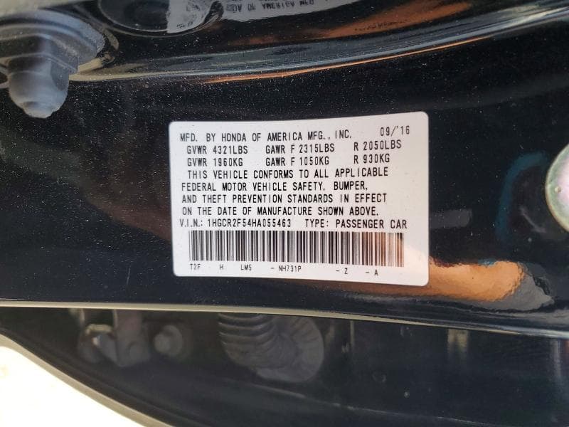 2017 HONDA ACCORD SPORT 13