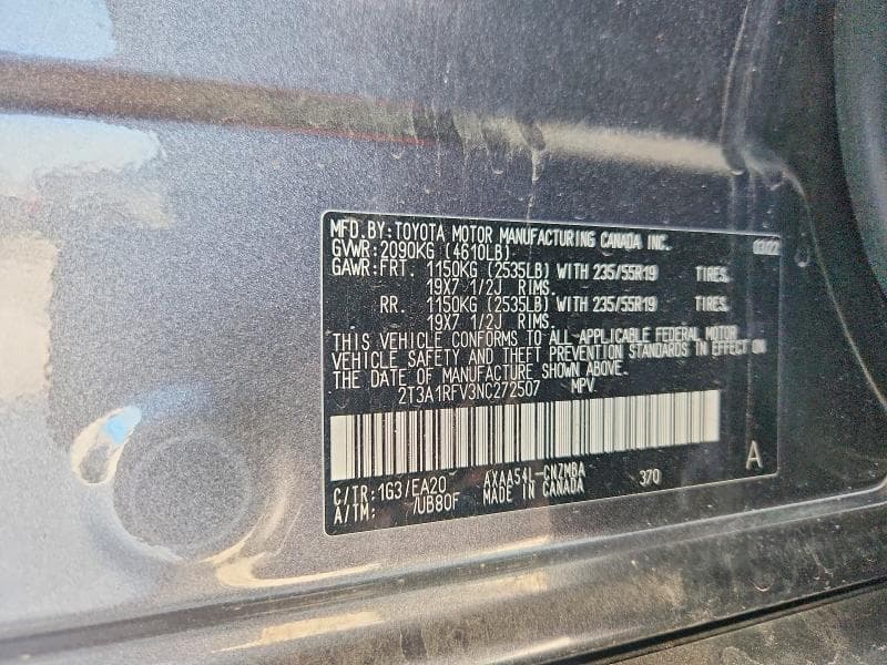2022 TOYOTA RAV4 XLE PREMIUM 14