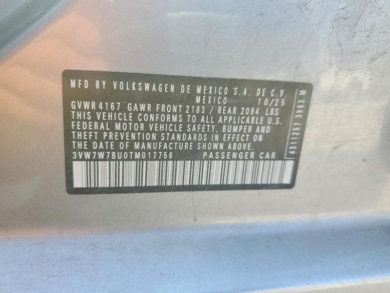 2026 VOLKSWAGEN JETTA SE SE 13