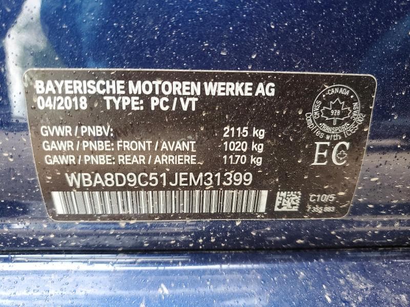 2018 BMW 330 XI 13