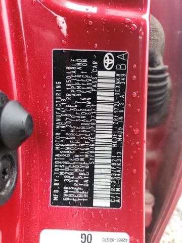 2018 TOYOTA COROLLA LE 13