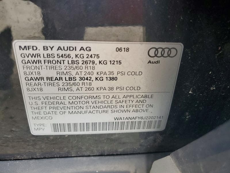 2018 AUDI Q5 PREMIUM 13