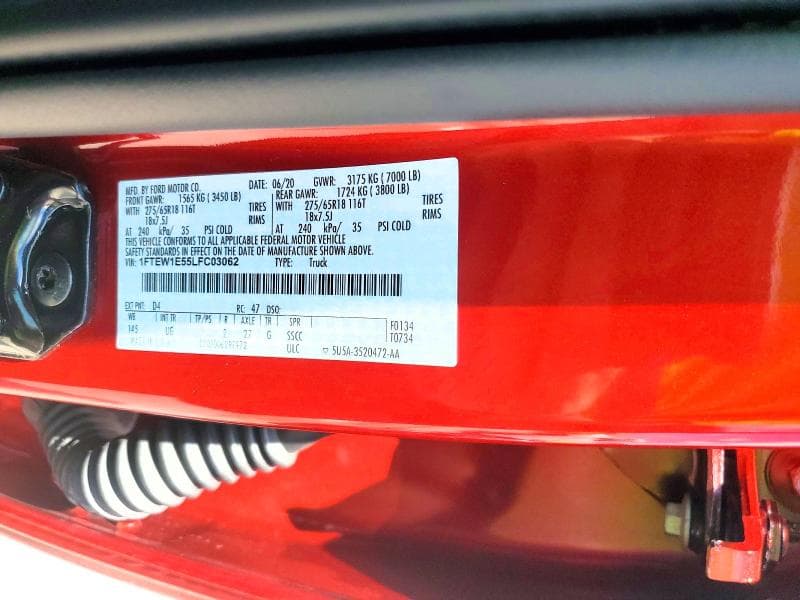 2020 FORD F150 SUPERCREW 13