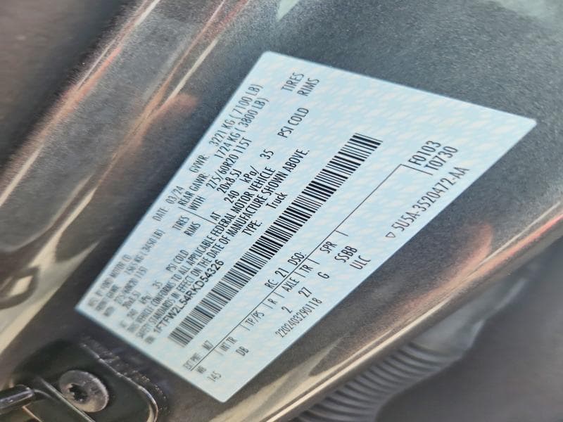 2024 FORD F150 12