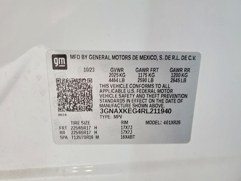2024 CHEVROLET EQUINOX LT 13