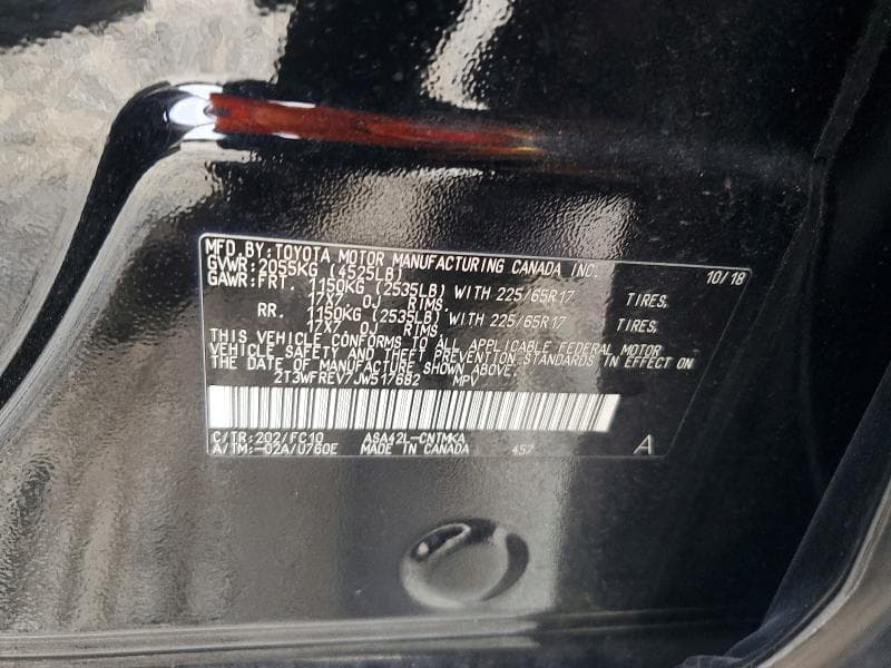 2018 TOYOTA RAV4 XLE 14