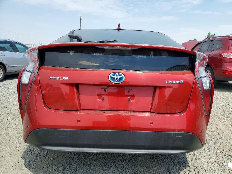 2017 TOYOTA PRIUS THREE THREE 6