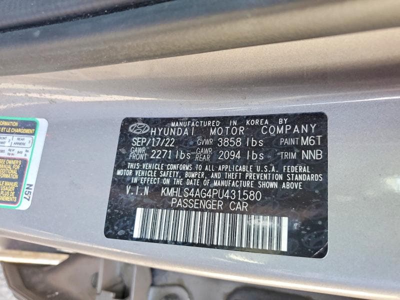 2023 HYUNDAI ELANTRA SEL 13