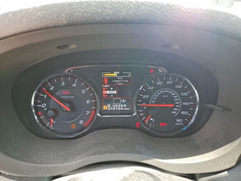 2018 SUBARU WRX STI 9