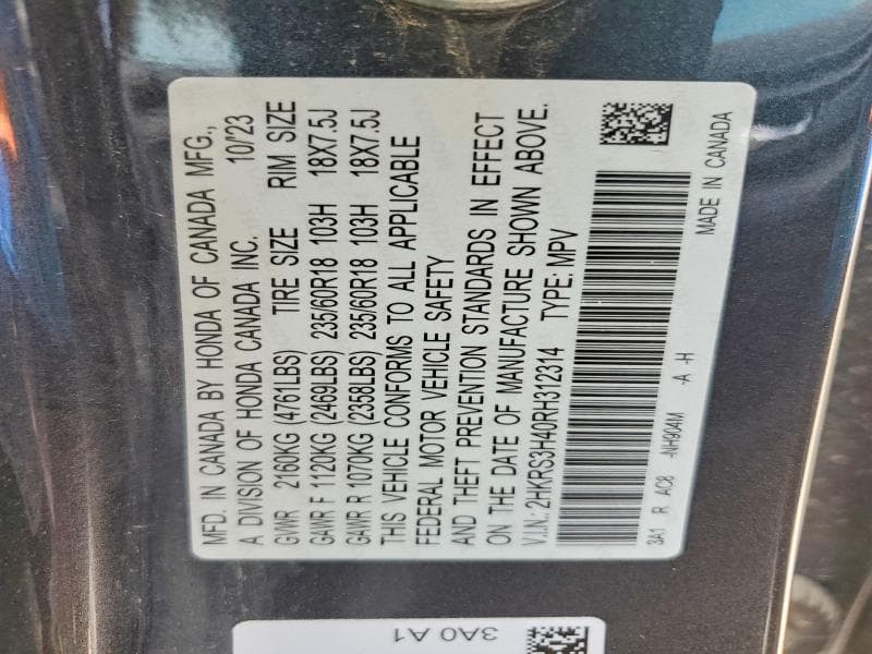 2024 HONDA CR-V EX EX 13