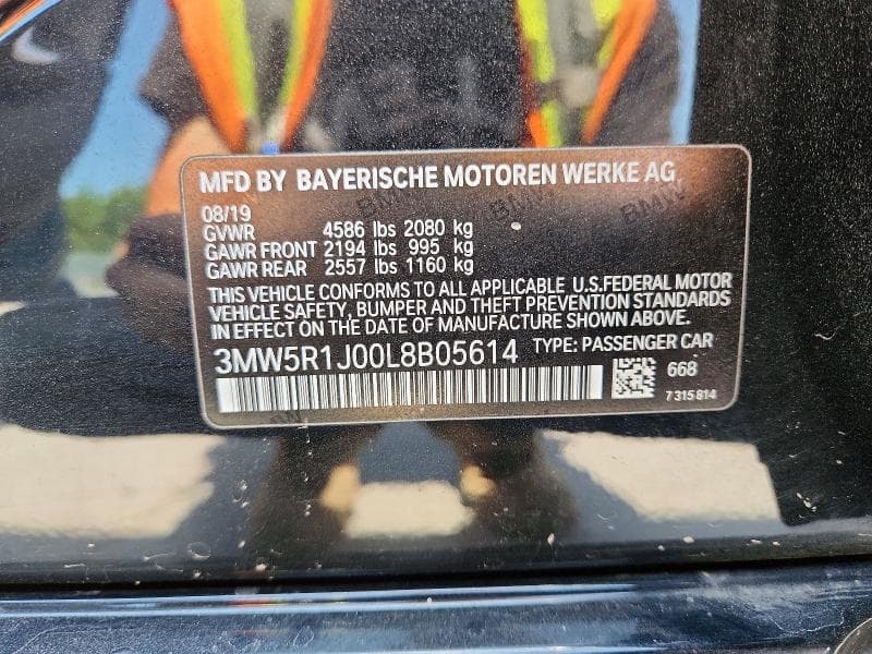 2020 BMW 330I 12