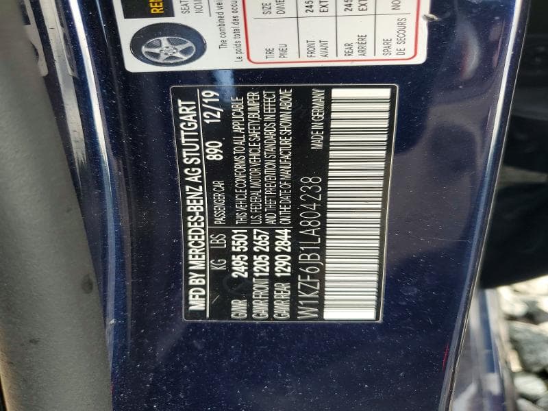 2020 MERCEDES-BENZ E 450 4MATIC 12