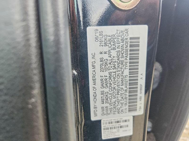 2020 ACURA TLX 12