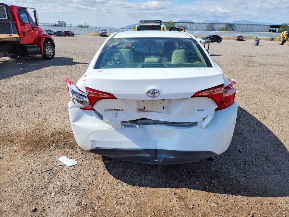 2017 TOYOTA COROLLA LE 6