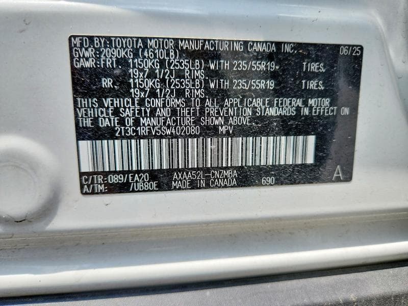 2025 TOYOTA RAV4 XLE PREMIUM 13