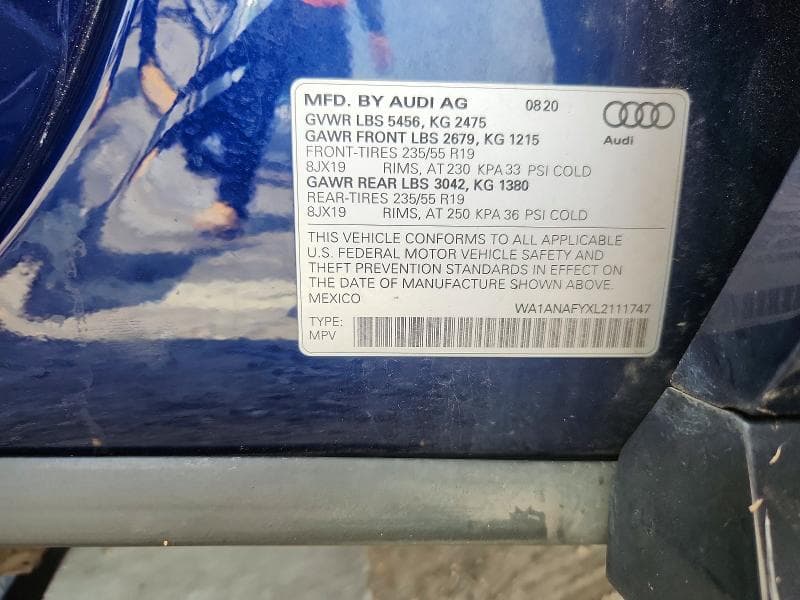 2020 AUDI Q5 PREMIUM 13