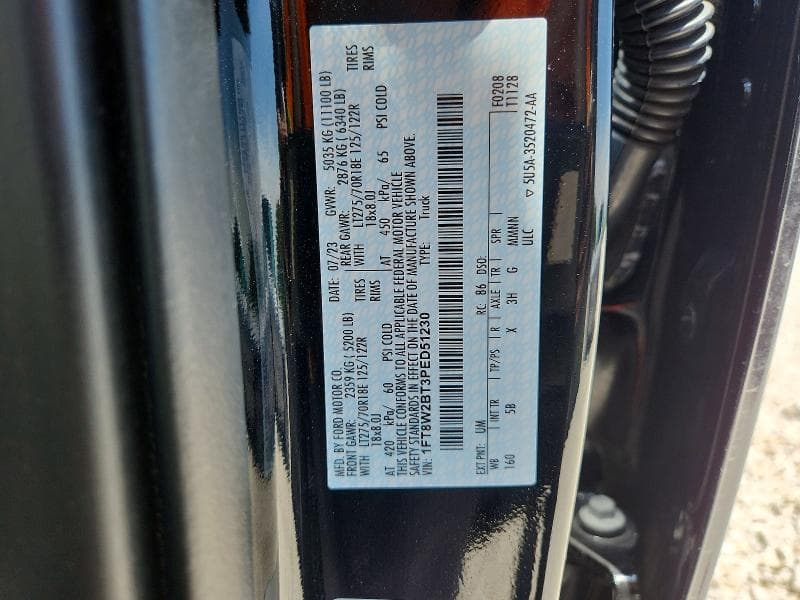 2023 FORD F250 SUPER DUTY 12