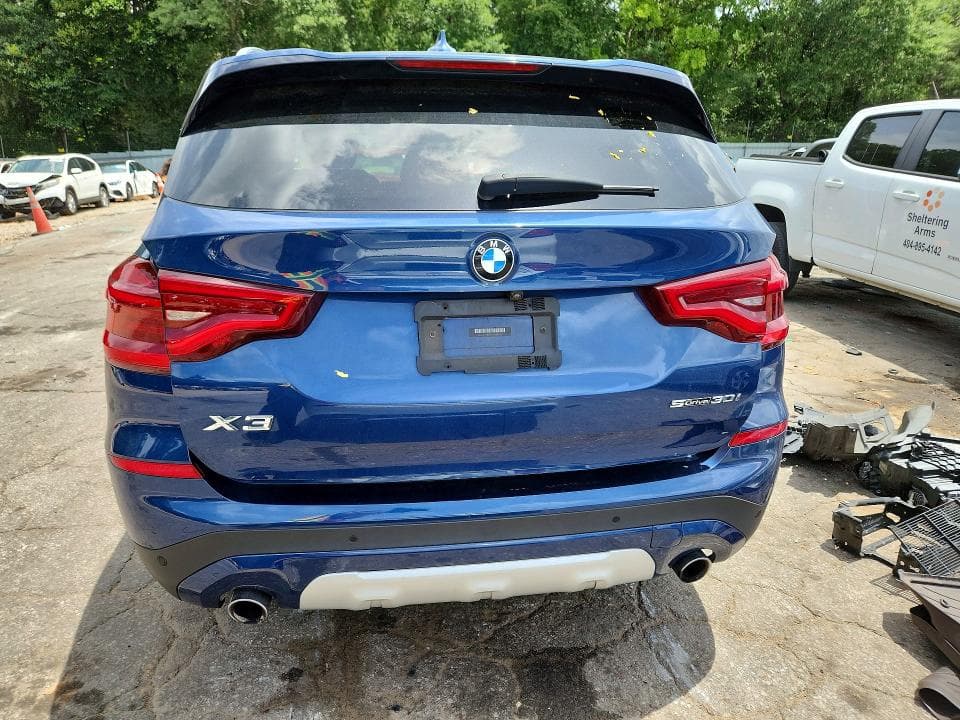 2021 BMW X3 SDRIVE30I 6