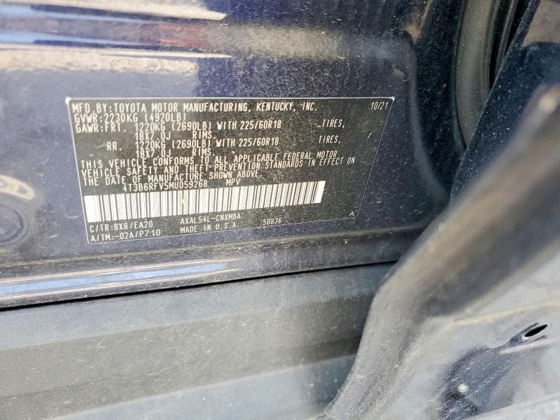 2021 TOYOTA RAV4 HYBRID XLE PREMIUM 14
