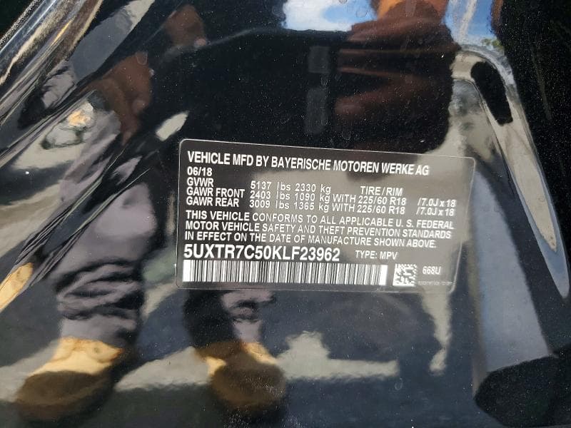 2019 BMW X3 SDRIVE30I 13