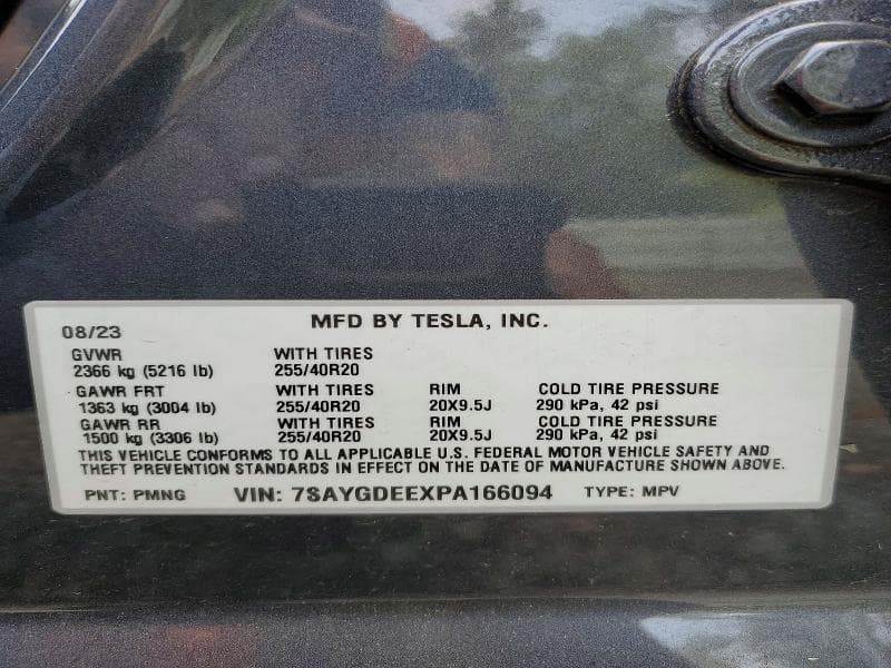 2023 TESLA MODEL Y 14