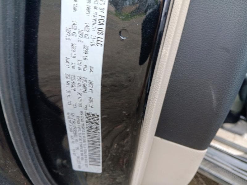 2019 CHRYSLER PACIFICA HYBRID LIMITED 12