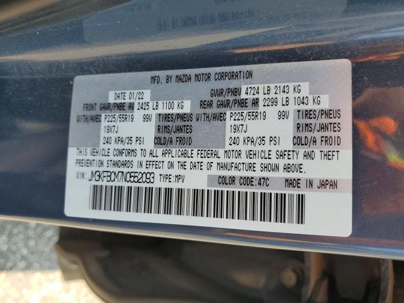2022 MAZDA CX-5 PREFERRED 13