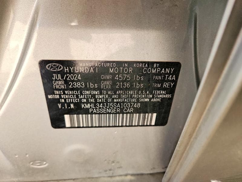 2025 HYUNDAI SONATA HYBRID SEL 12