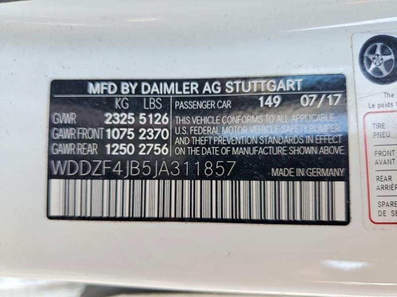 2018 MERCEDES-BENZ E 300 13