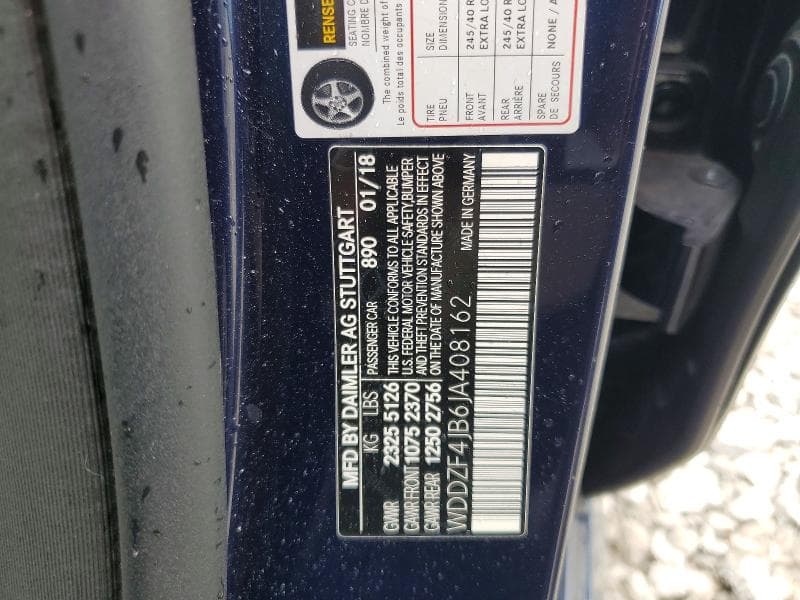 2018 MERCEDES-BENZ E 300 12