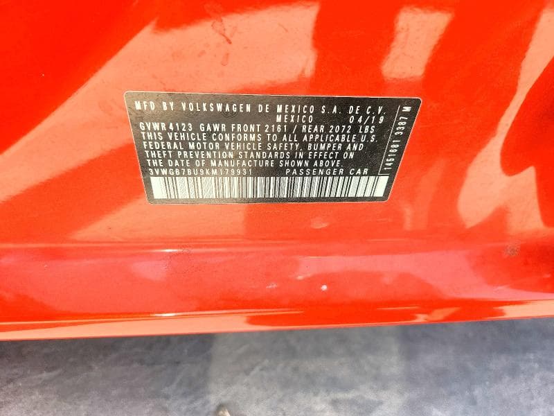 2019 VOLKSWAGEN JETTA SEL PREMIUM 12
