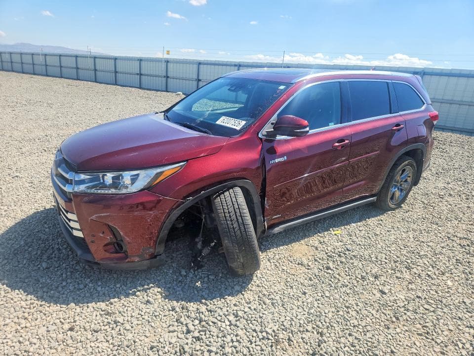 2017 TOYOTA HIGHLANDER HYBRID LIMITED PLATINUM - 1