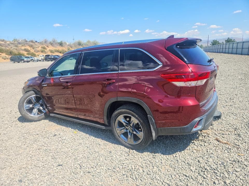 2017 TOYOTA HIGHLANDER HYBRID LIMITED PLATINUM 2