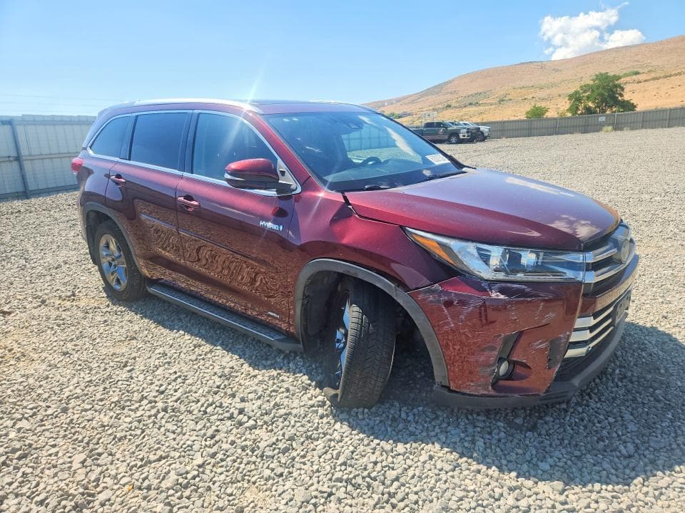 2017 TOYOTA HIGHLANDER HYBRID LIMITED PLATINUM 4
