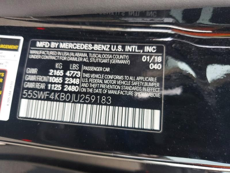 2018 MERCEDES-BENZ C 300 4MATIC 12