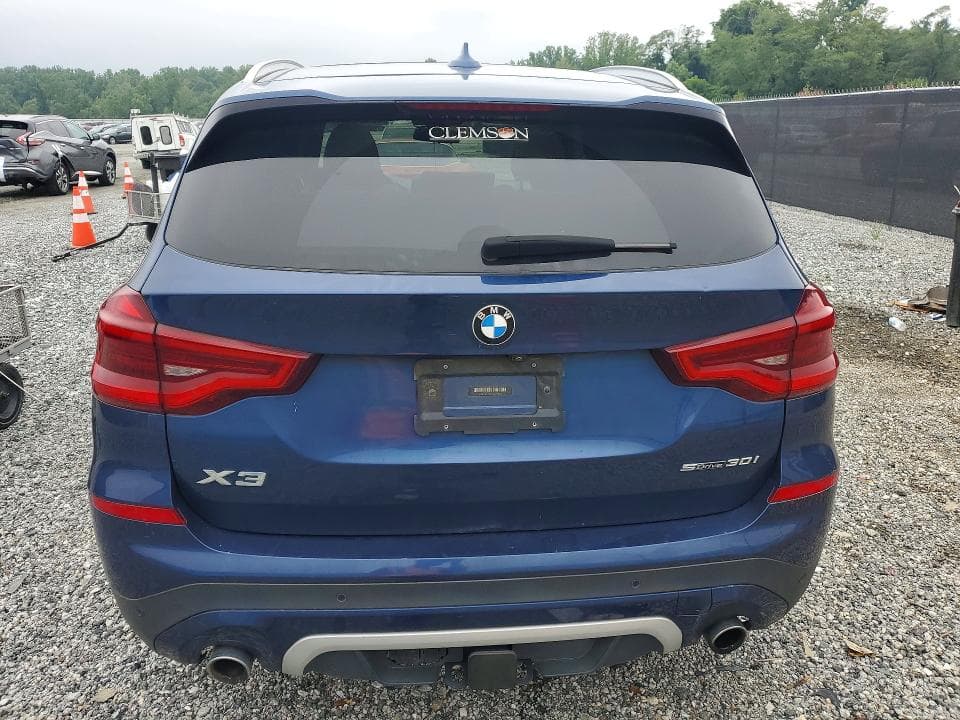 2019 BMW X3 SDRIVE30I 6