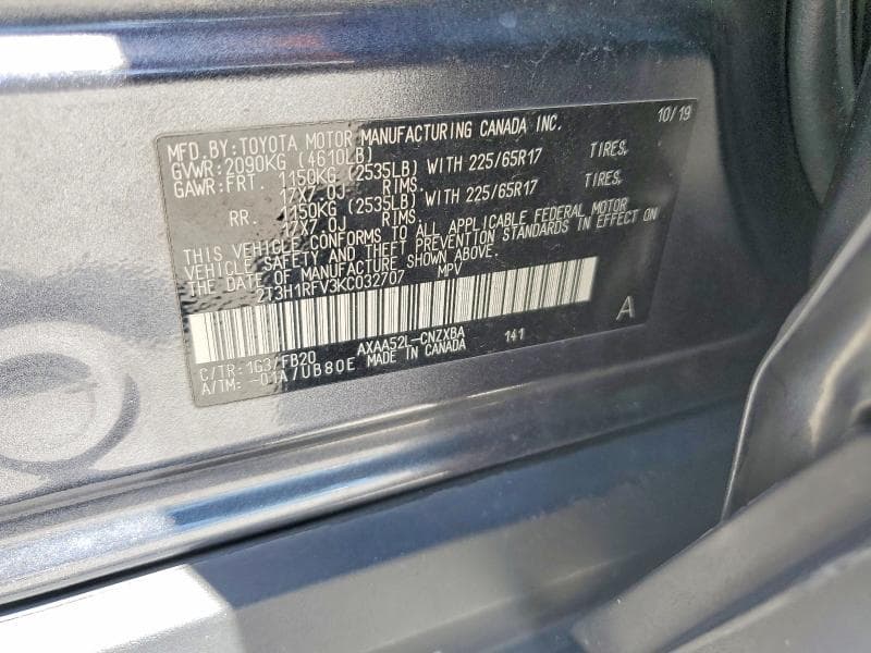 2019 TOYOTA RAV4 LE LE 14