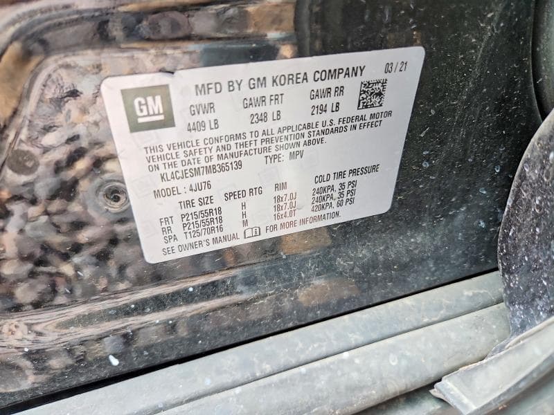 2021 BUICK ENCORE PREFERRED 14