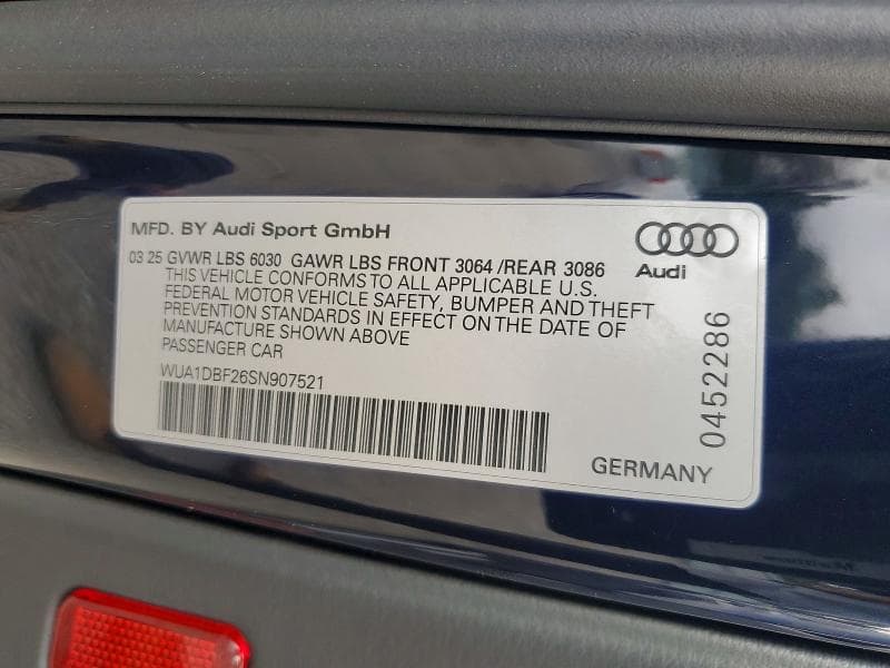 2025 AUDI RS6 12