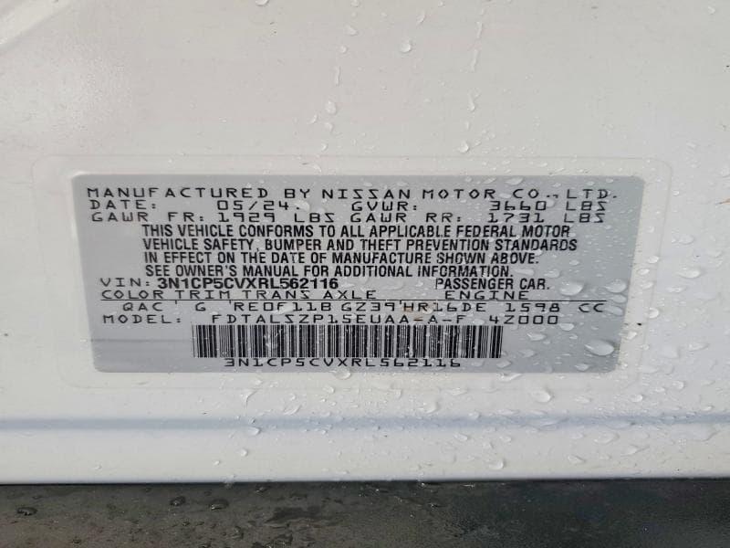 2024 NISSAN KICKS SV 14