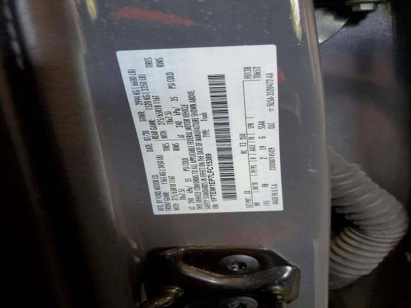 2020 FORD F150 SUPERCREW 12