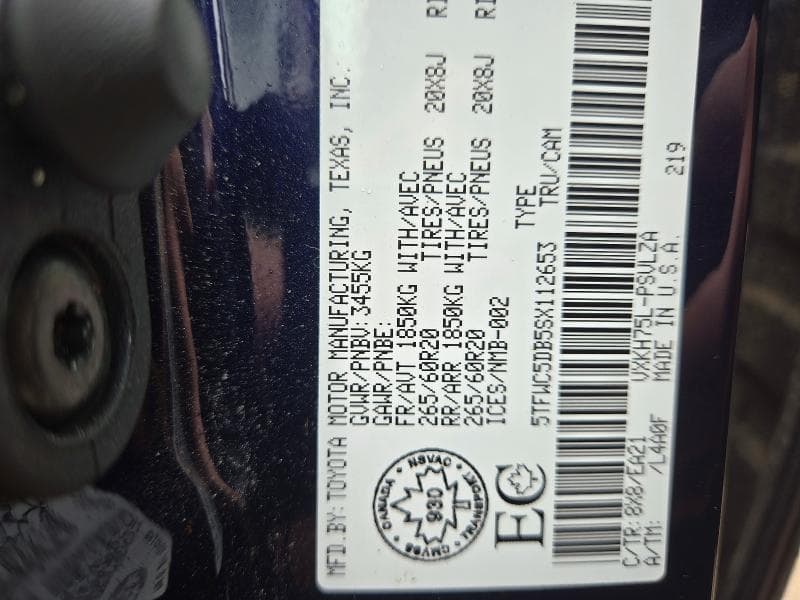 2025 TOYOTA TUNDRA CREWMAX LIMITED 12