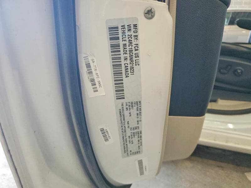 2022 CHRYSLER PACIFICA TOURING L 13