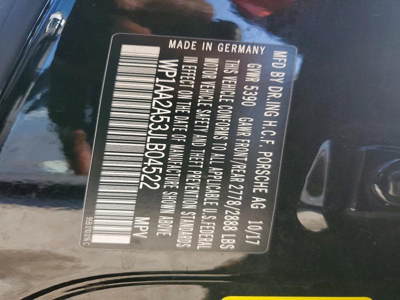 2018 PORSCHE MACAN 13