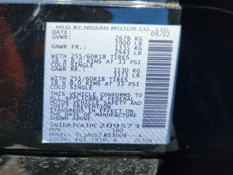2023 NISSAN PATHFINDER SL 14