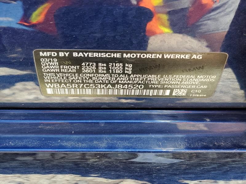 2019 BMW 330XI 12