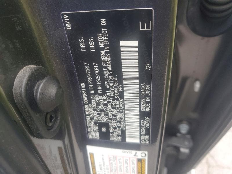 2020 TOYOTA 4RUNNER TRD OFF-ROAD PREMIUM 13