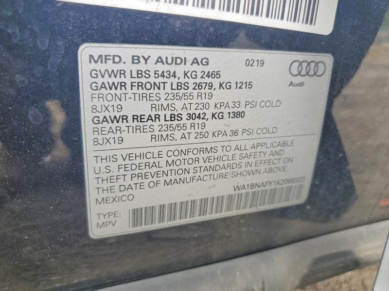 2019 AUDI Q5 PREMIUM PLUS 13