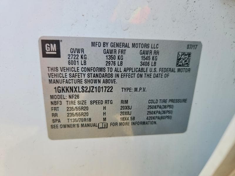2018 GMC ACADIA DENALI 13