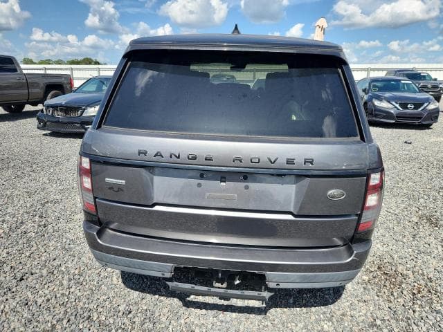 2017 LAND ROVER RANGE ROVER SUPERCHARGED 6